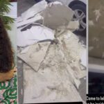 Actress Nkechi Blessing Escapes Unscathed After Ceiling Collapses In Her Lekki Home Nkechi Blessing