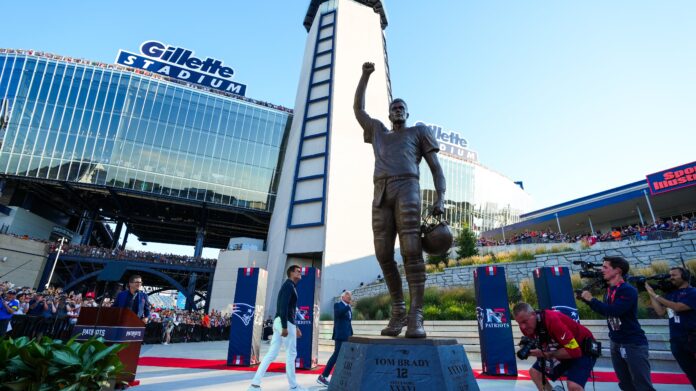 Patriots Immortalise Super Bowl Hero Tom Brady Patriots Immortalise Super Bowl Hero Tom Brady