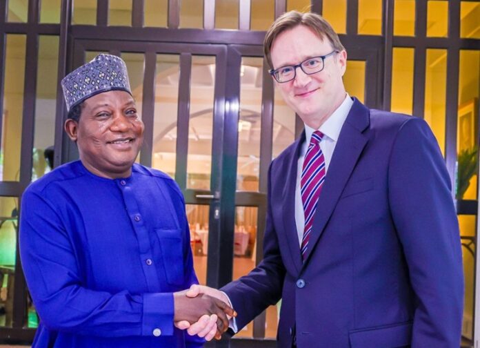 British High Commissioner to Nigeria, Richard Montgomery.. British High Commissioner to Nigeria, Richard Montgomery