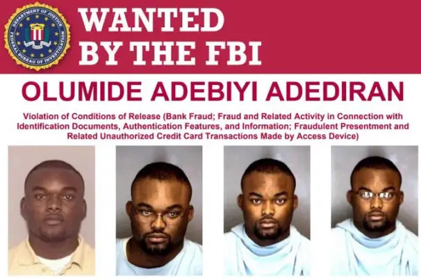 FBI Olumide Adebiyi Adediran FBI Olumide Adebiyi Adediran
