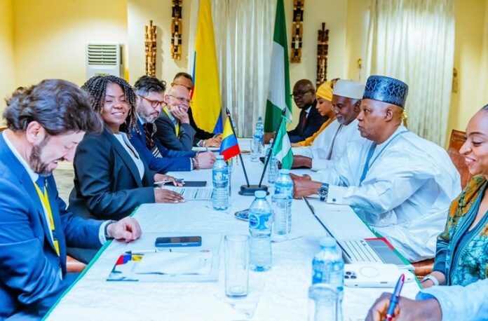 Nigeria - colombia - signs MoU
