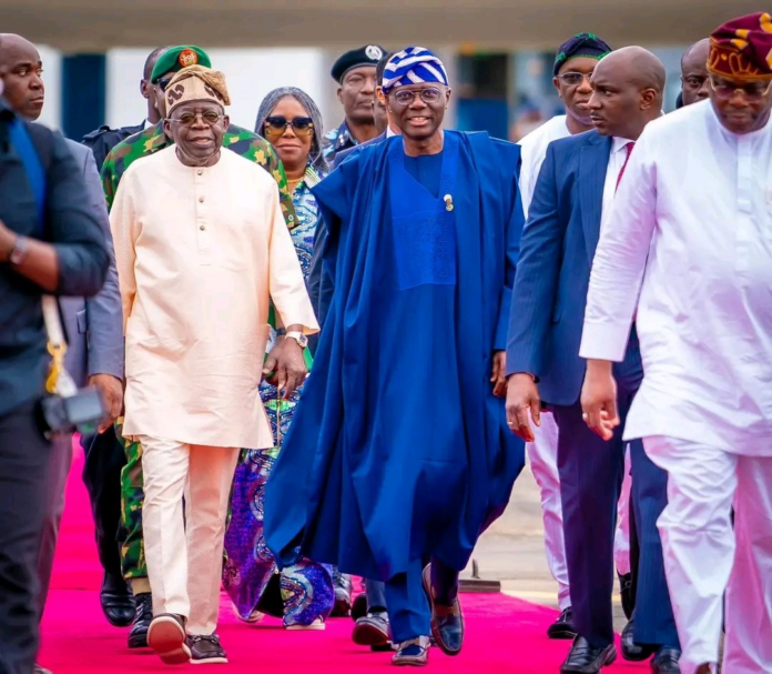 Tinubu Sanwo Olu