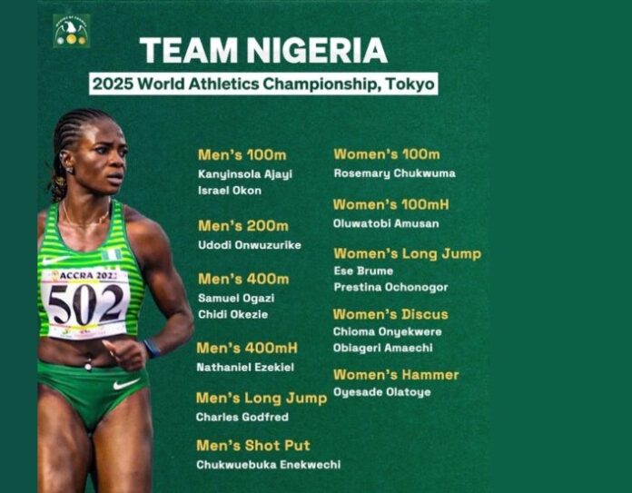 Tokyo-2025-Team-Nigeria-List- Tokyo-2025-Team-Nigeria-List-