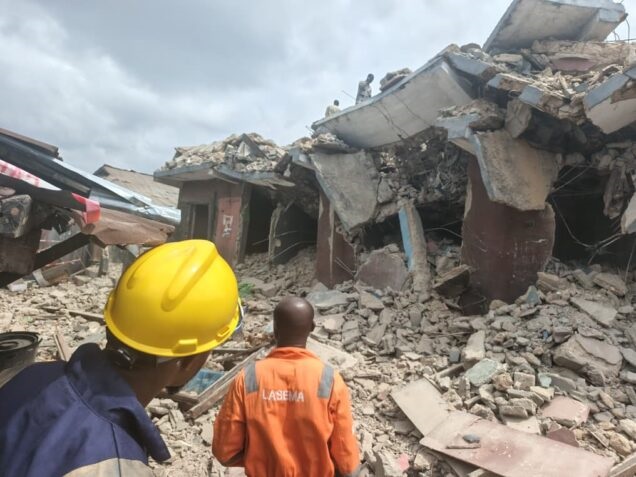 Building collapse- demolition
