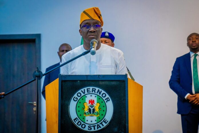 Governor, Monday Okpebholo