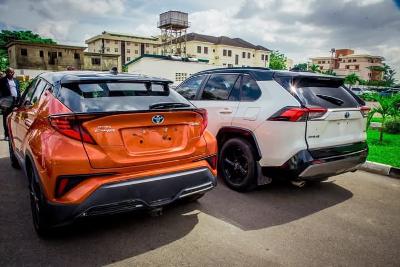 recovered two vehicles stolen from the Netherlands