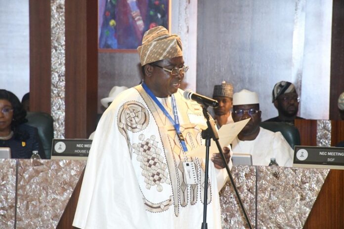 Tinubu Swears In Amupitan As INEC Chairman