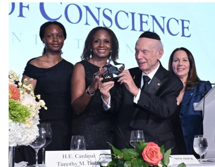 Tony Elumelu Honoured With 2025 Appeal Of Conscience Award Tony Elumelu Honoured With 2025 Appeal Of Conscience Award