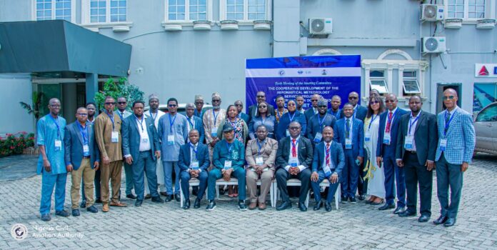 Participants at the 6th session of the Steering Committee for the Cooperative Development of Aeronautical Meteorology Services Project in the Africa-Indian Ocean (AFI) Region (CODEVMET-AFI) held between October 6-9, 2025.