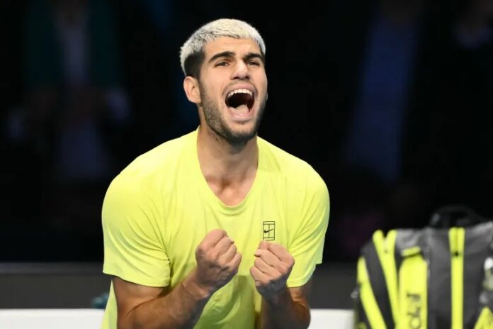 Alcaraz ATP Finals Victory Alcaraz ATP Finals Victory