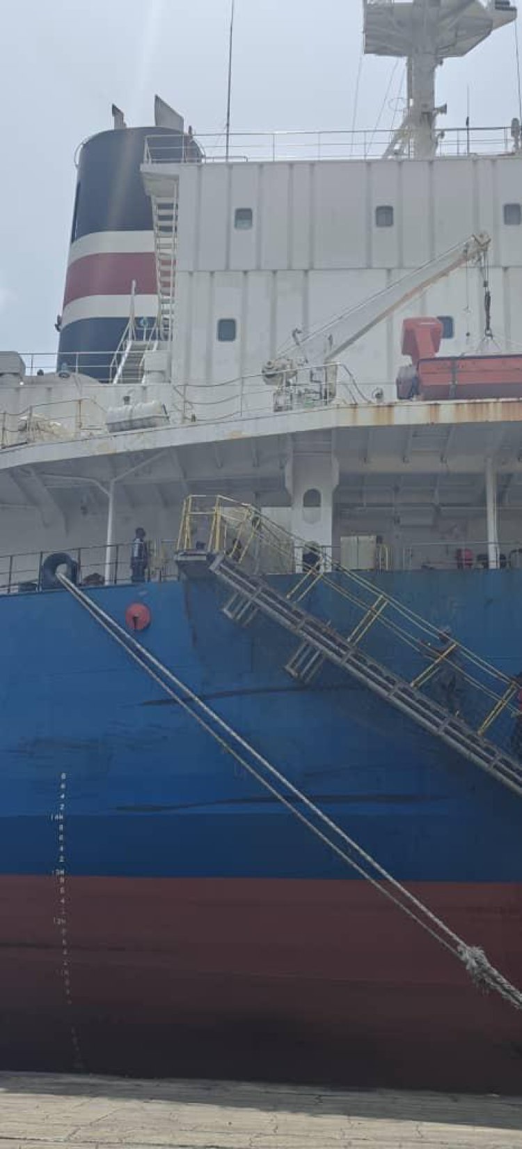 Brazil-origin vessel MV Nord Bosporus (IMO 9760110)- - THEWILL NEWS MEDIA Brazil-origin vessel MV Nord Bosporus (IMO 9760110)
