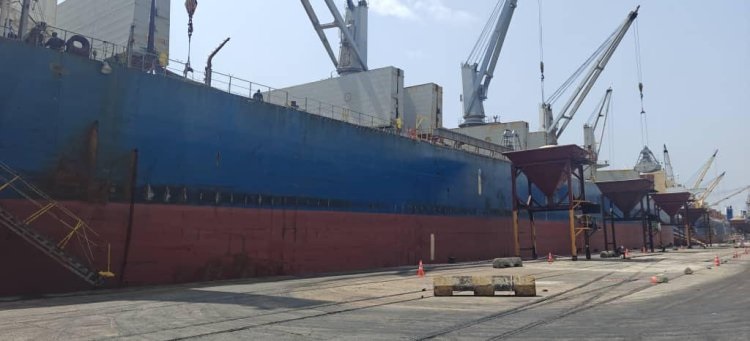 Brazil-origin vessel MV Nord Bosporus (IMO 9760110). - THEWILL NEWS MEDIA Brazil-origin vessel MV Nord Bosporus (IMO 9760110)