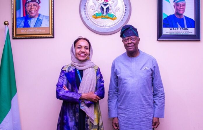 Hajar Saeed and Mr Wale Edun Hajar Saeed and Mr Wale Edun