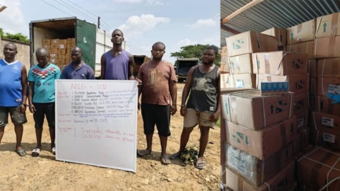 NDLEA recovers N6.7 billion Tramadol and Codeine Stockpile