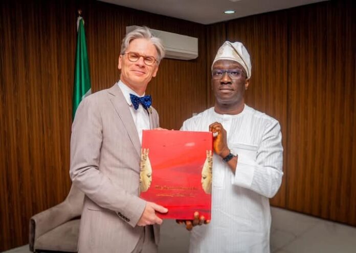 Okpebholo with delegation of European envoys
