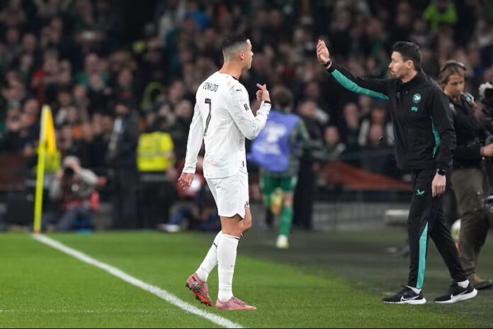 Ronaldo Dismissed VS Ireland