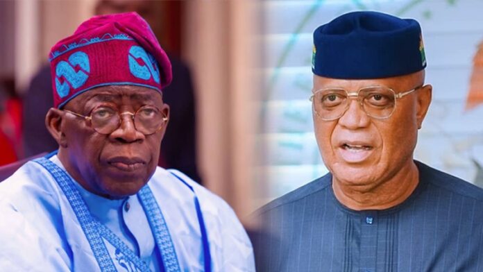 Tinubu and Gov Eno Tinubu and Gov Eno
