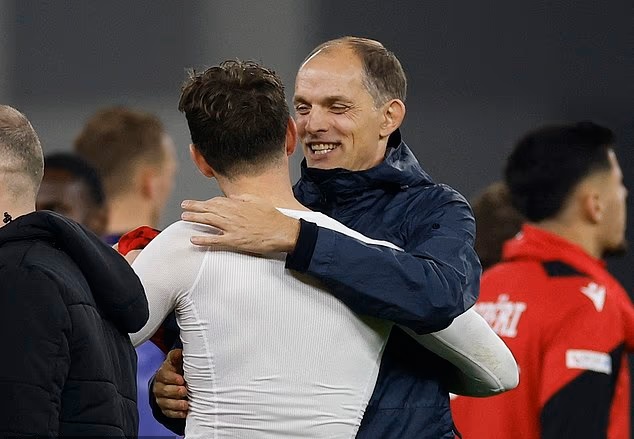 Tuchel's England Team vs Albania