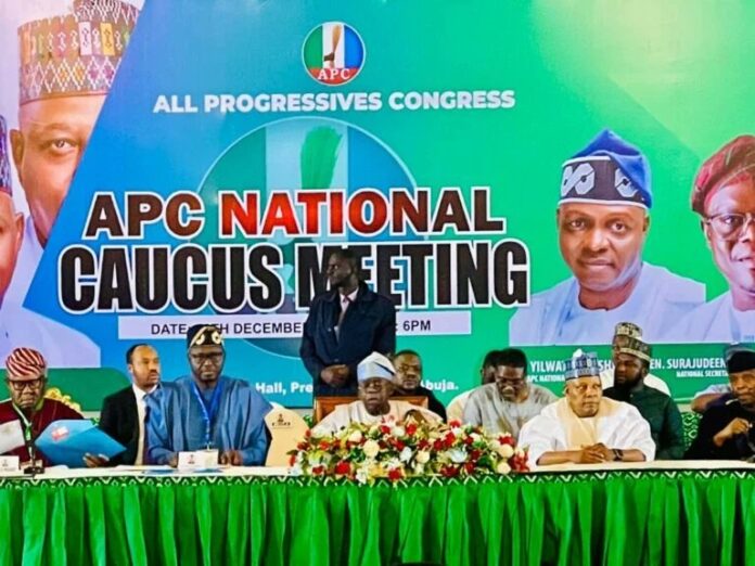 APC National Caucus Meeting APC National Caucus Meeting