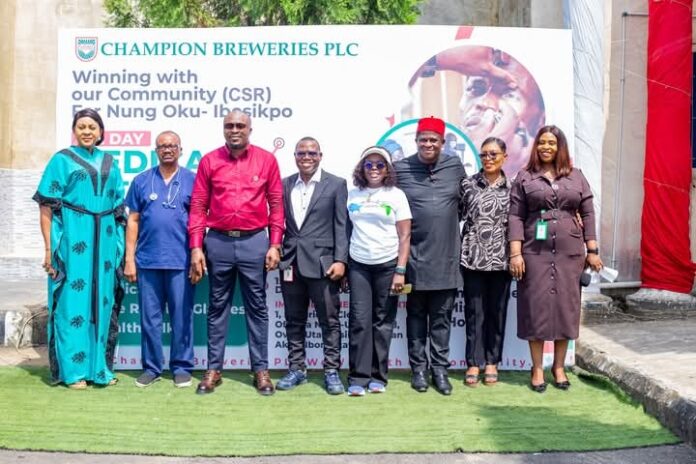 Champion Breweries Provides Free Healthcare For 1,300 Akwa Ibom Residents