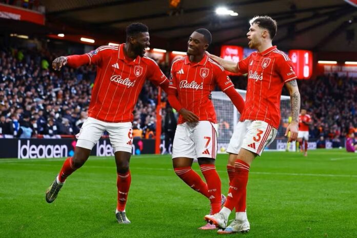 Forest Beat Tottenham 3-0 Forest Beat Tottenham 3-0