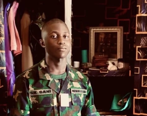 Missing cadet Stephen Kubama Gani Missing cadet Stephen Kubama Gani