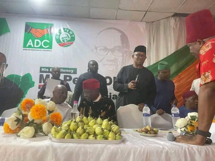 Peter Obi Joins ADC, Pledges National Rescue Ahead Of 2027 Elections Peter Obi Joins ADC, Pledges National Rescue Ahead Of 2027 Elections