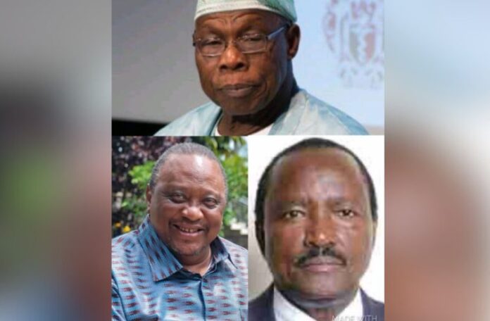 Obasanjo, Uhuru Kenyatta at Future Africa Leaders Awards Obasanjo, Uhuru Kenyatta at Future Africa Leaders Awards