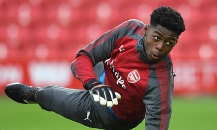 Arthur Okonkwo at Arsenal Arthur Okonkwo at Arsenal