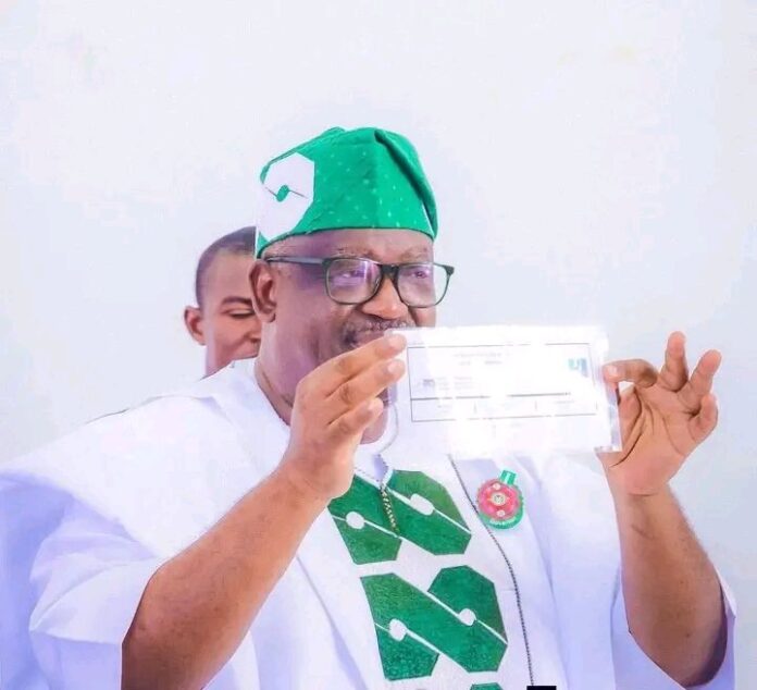 Plateau State Governor Caleb Mutfwang has officially defected from the Peoples Democratic Party (PDP) to the All Progressives Congress (APC)
