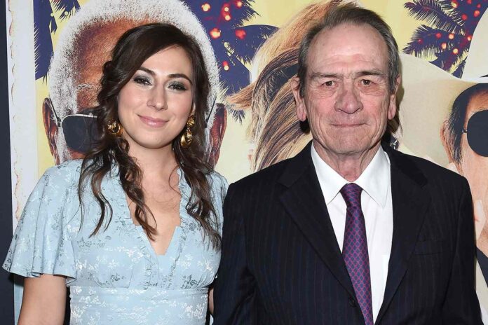 Victoria Jones, the 34‑year‑old daughter of actor Tommy Lee Jones, and his ex-wife, Kimberlea Cloughley Victoria Jones, the 34‑year‑old daughter of actor Tommy Lee Jones, and his ex-wife, Kimberlea Cloughley