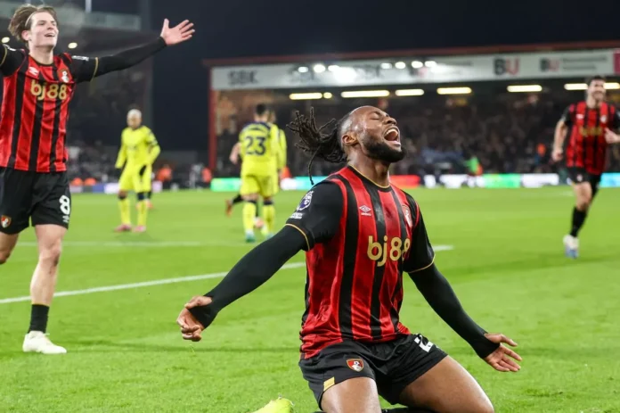 Semenyo Delivers Potential Farewell Goal In Bournemouth Win Over Spurs