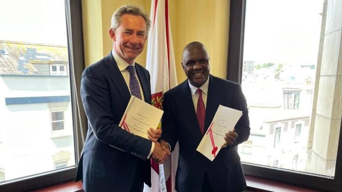 Memorandum of Understanding (MoU) signed in December between the Attorney General of Jersey, Mark Temple KC, and the Nigerian government Memorandum of Understanding (MoU) signed in December between the Attorney General of Jersey, Mark Temple KC, and the Nigerian government