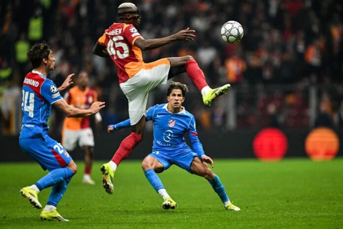 Galatasaray Hold Atletico Madrid Galatasaray Hold Atletico Madrid