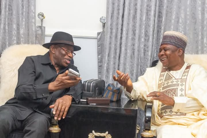 Goodluck Jonathan and Kabiru Tanimu Turaki - THEWILL NEWS MEDIA Goodluck Jonathan and Kabiru Tanimu Turaki