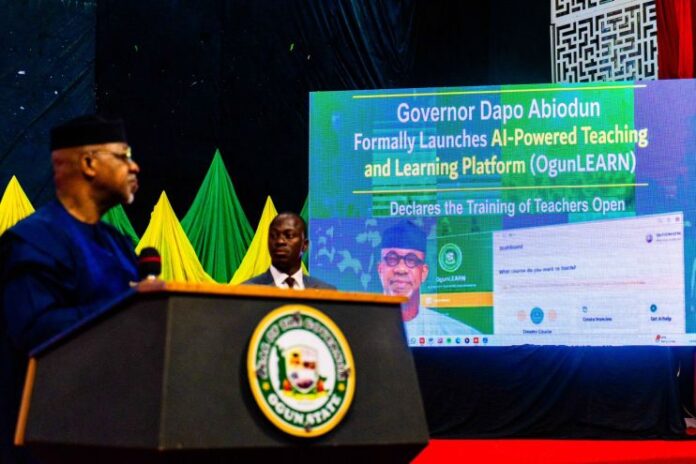 Ogun Launches AI-Powered Teaching Platform - Dapo Abiodun