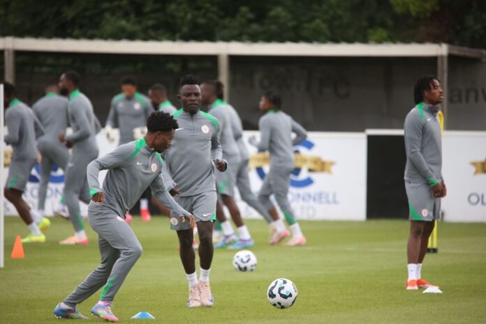 Super Eagles Training