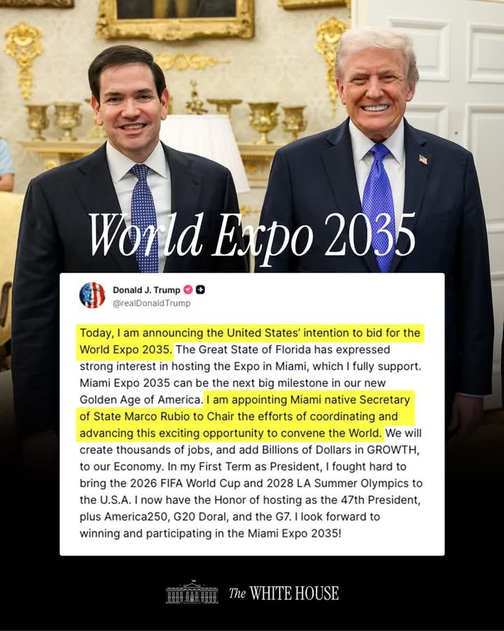 World Expo 2035 - Trump - THEWILL NEWS MEDIA World Expo 2035 - Trump