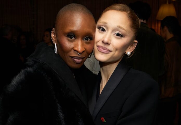 Cynthia Erivo and Ariana Grande Cynthia Erivo and Ariana Grande