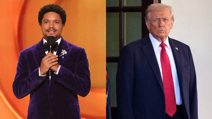 Trump Slams 2026 Grammys, Threatens Legal Action Over Trevor Noah’s Epstein Joke Trump Slams 2026 Grammys, Threatens Legal Action Over Trevor Noah’s Epstein Joke