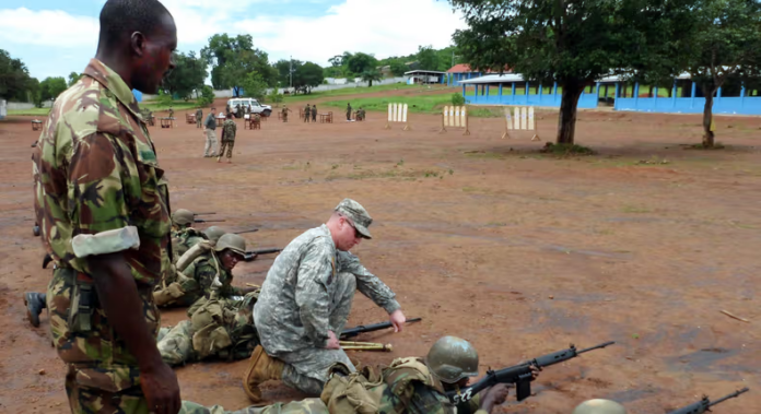 Us soldiers trains Nigeria troops