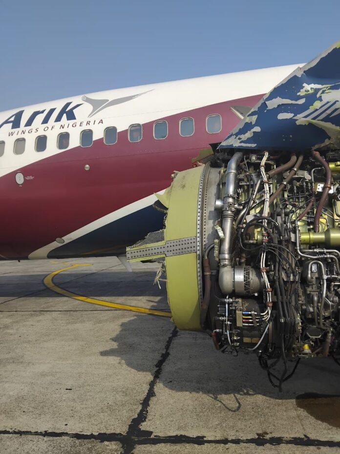 Arik air aircraft Arik air aircraft