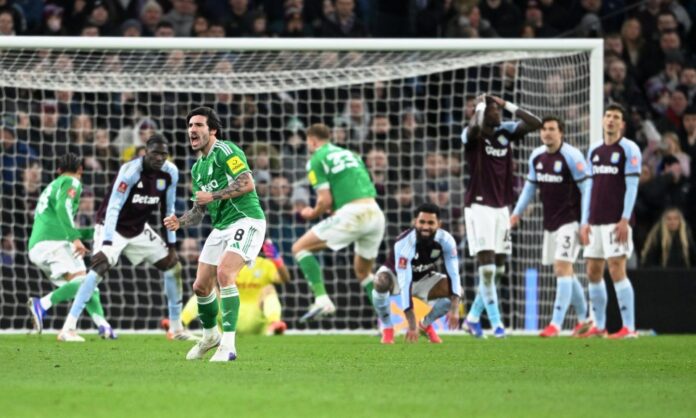 Newcastle Beat Aston Villa