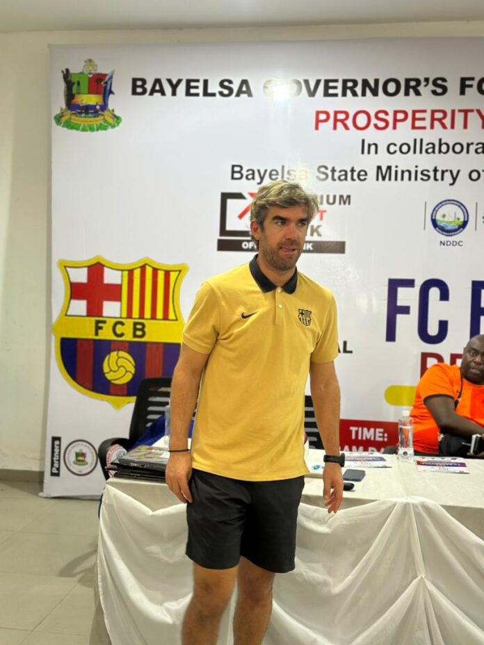 FC Barcelona/Prosperity Cup International Coaching Clinic Kicks-Off In Yenagoa