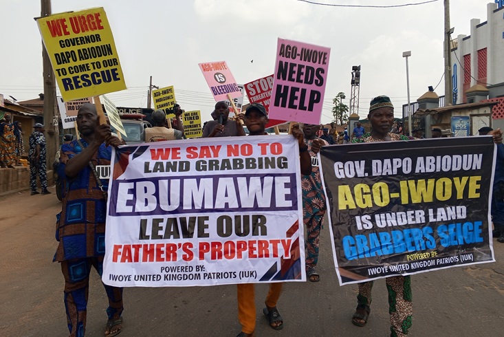 Ogun-Residents-Take-To-Streets-Over-Alleged-Land-Grabbing - THEWILL NEWS MEDIA Ogun-Residents-Take-To-Streets-Over-Alleged-Land-Grabbing