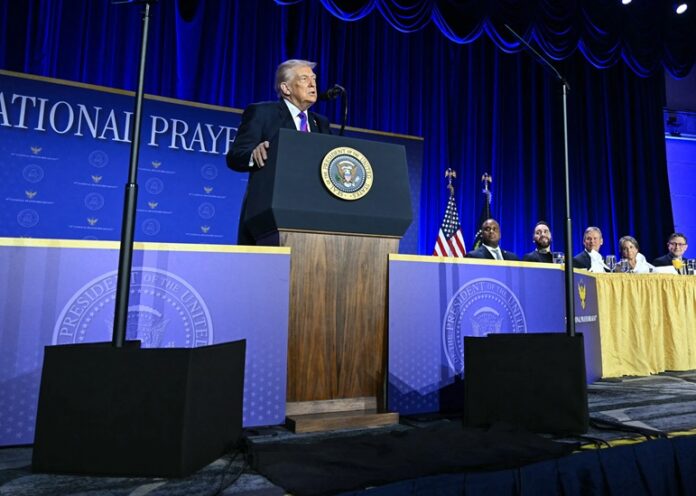 Trump At National-Prayer Trump At National-Prayer