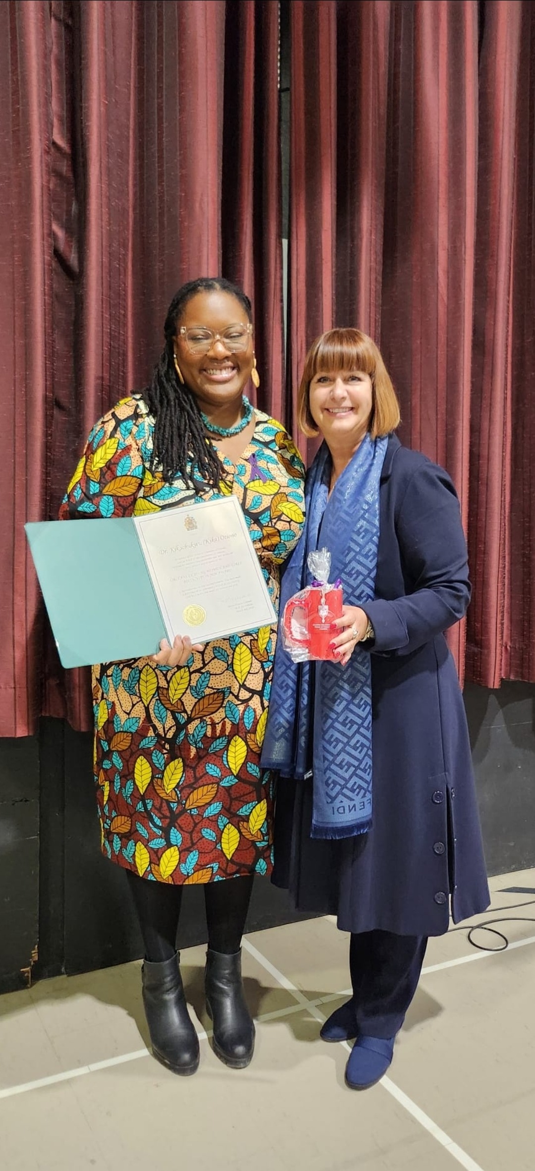 Dr. Kika Otiono and MP Marie France Lalonde at the award ceremony in Ottawa on March 6, 2026 (1) - THEWILL NEWS MEDIA Dr. Kika Otiono and MP Marie France Lalonde at the award ceremony in Ottawa on March 6, 2026