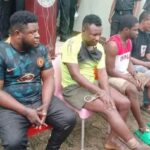 Chaos Erupts In Bayelsa Court As Celebrity Kidnapper’s Counsel Moves For Bail Emmanuel Charles Angasei and John Lyon Ike