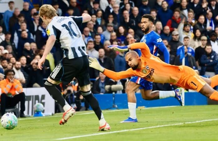 Gordon's Goal Against Chelsea At Stamford Bridge