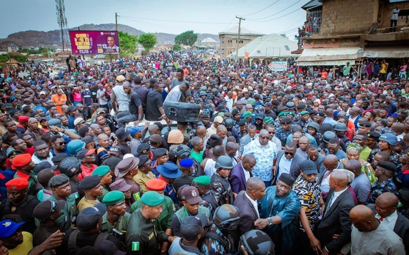 Governor Caleb Mutfwang addressing public after Jos attack - THEWILL NEWS MEDIA Governor Caleb Mutfwang addressing public after Jos attack.